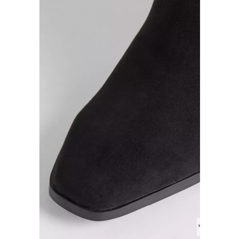 Torrid Western Pull On Extra Wide Width Black Bootie Size 10.5WW - Picture 5 of 16